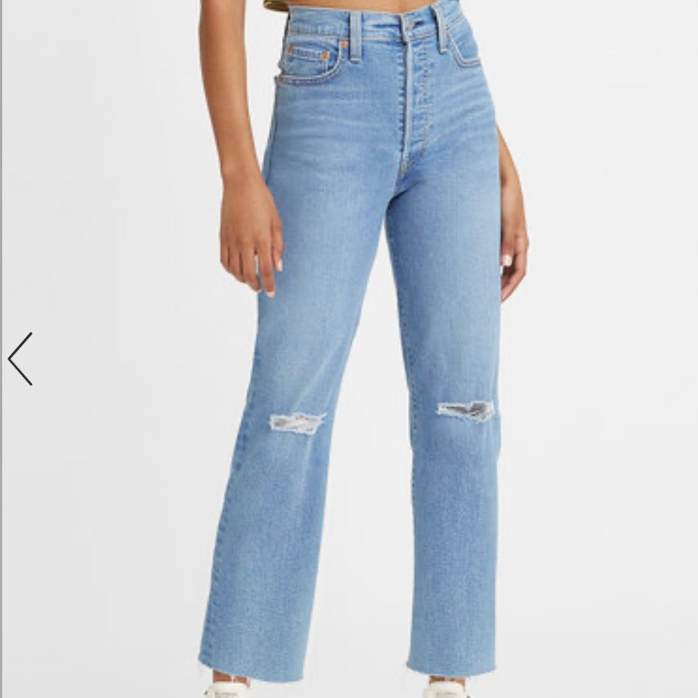 Levi’s Ribcage Straight Ankle Jeans Size 31